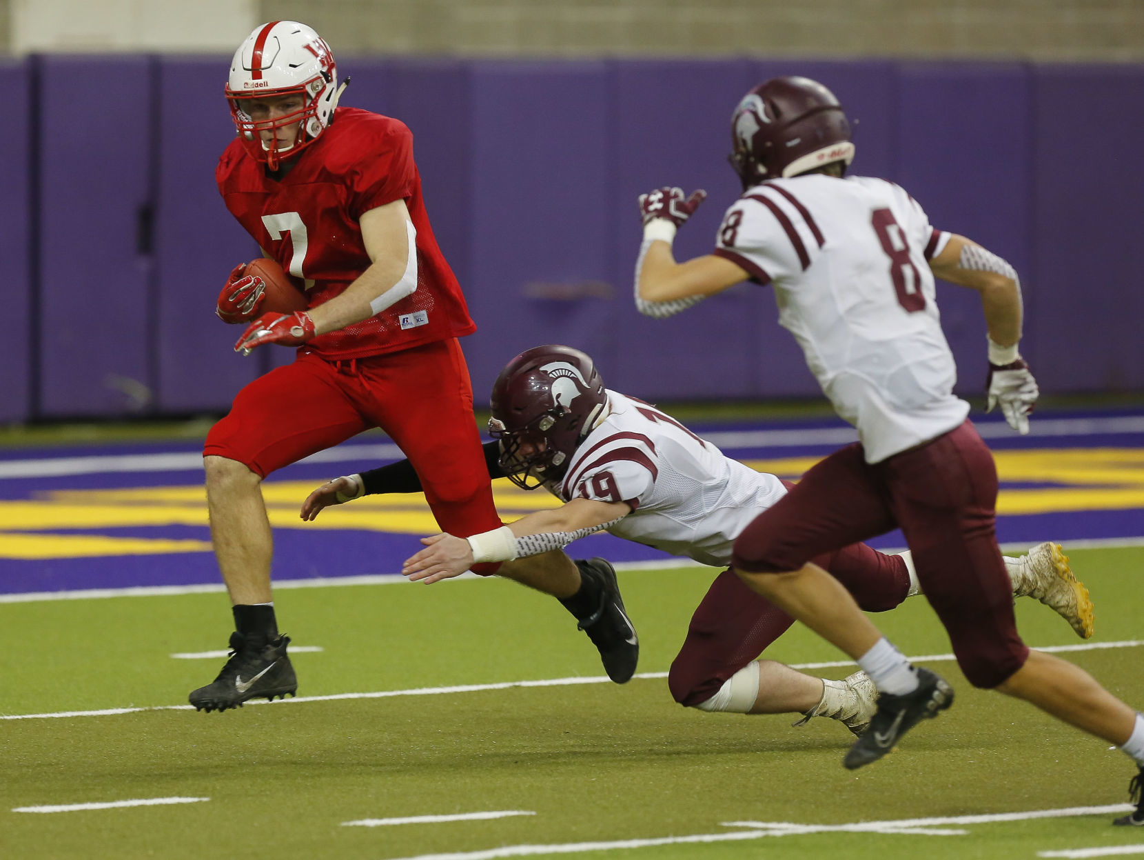 State FBall West Hancock vs. Grundy Center 2 58